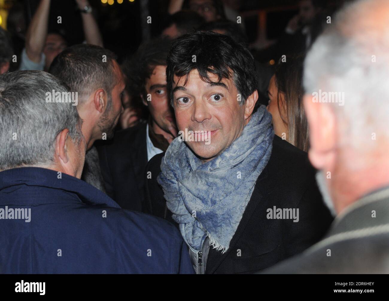 Il presentatore televisivo, specializzato in immobili, Stephane Plaza, ha aperto una nuova agenzia immobiliare, Avenue de la Motte Picquet, nel 15 ° arrondissement di Parigi, Francia il 1 ° ottobre 2015. Foto di Alain Apaydin/ABACAPRESS.COM Foto Stock