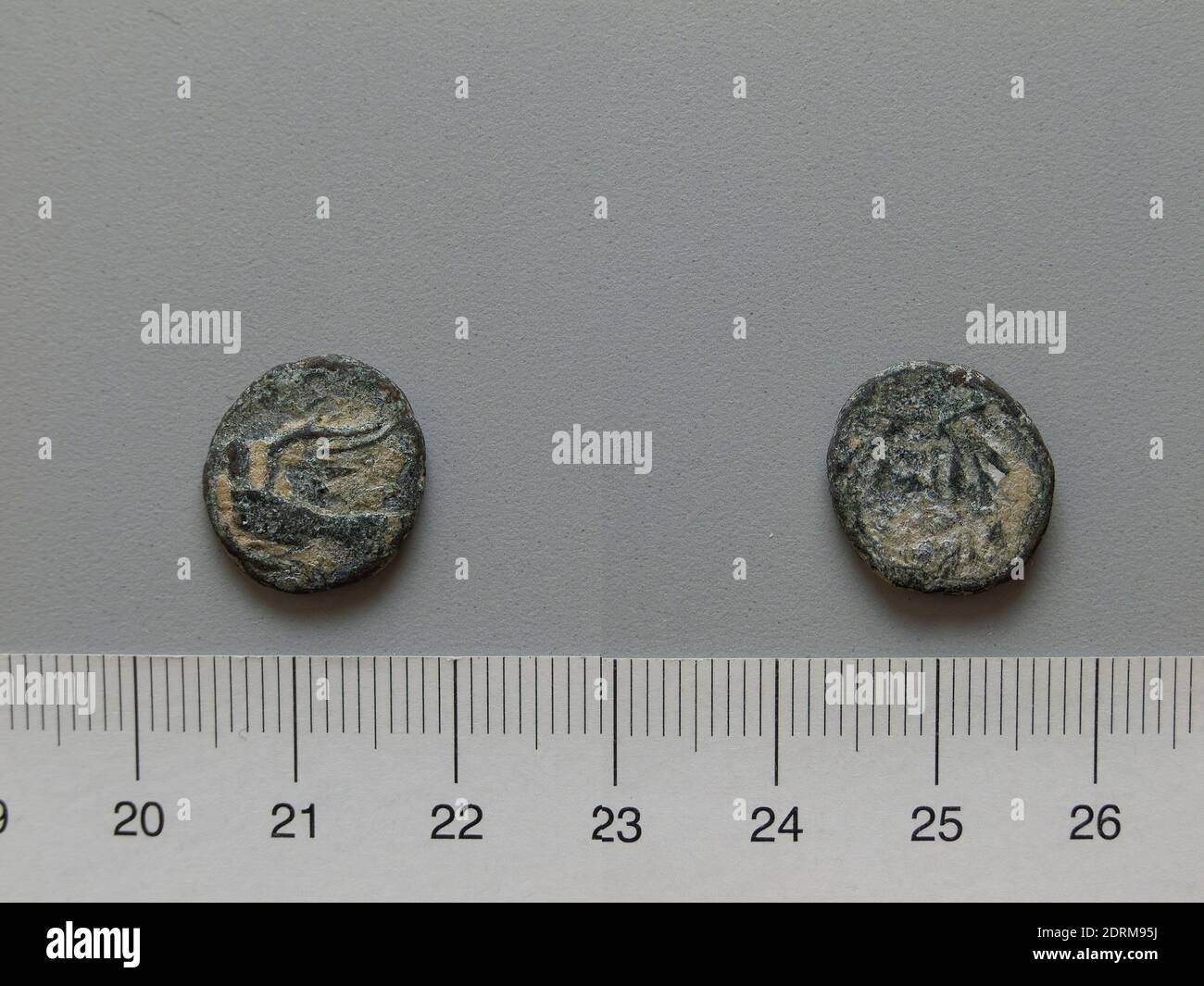 Menta: Sicyon, moneta di Sicyon, 251–146 a.C., rame, 2.36 g, 12:00, 15 mm, fabbricato in Sicyon, Sicyonia, greco, III-II secolo a.C., Numismatica Foto Stock