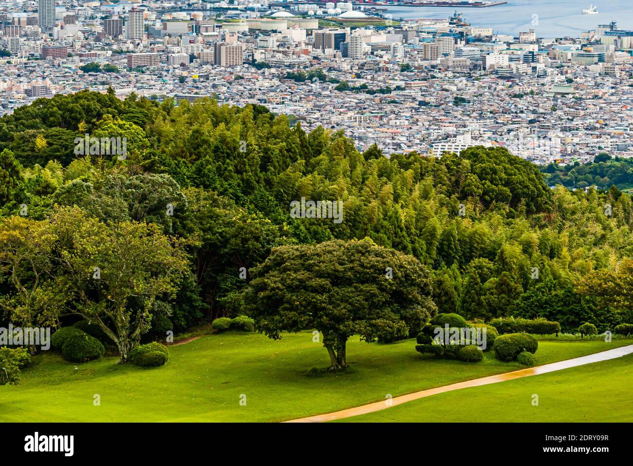 Hotel Nippondaira, Shizuoka, in Giappone, con vista sul Monte Fuji Foto Stock