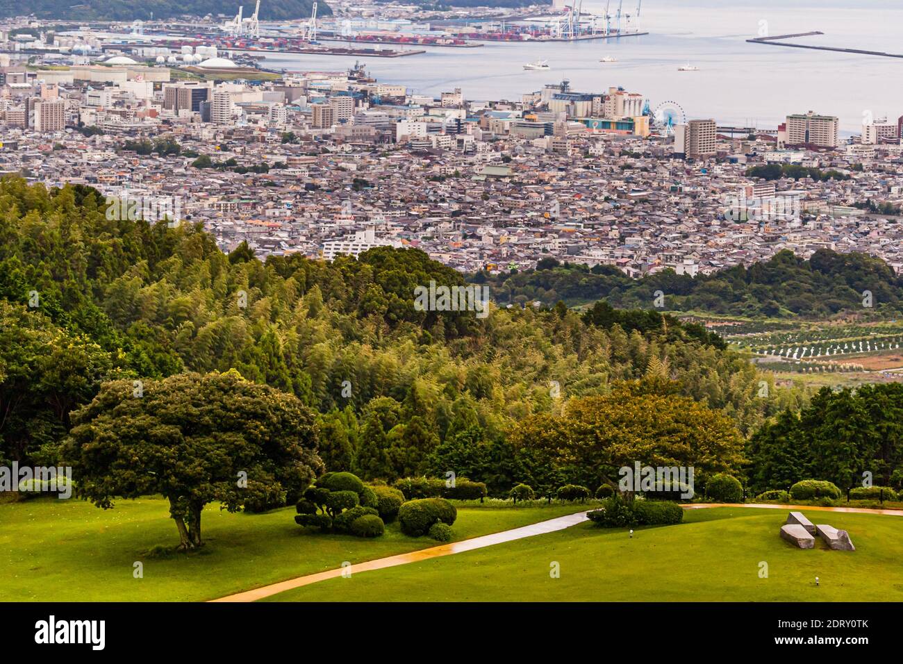 Hotel Nippondaira, Shizuoka, in Giappone, con vista sul Monte Fuji Foto Stock