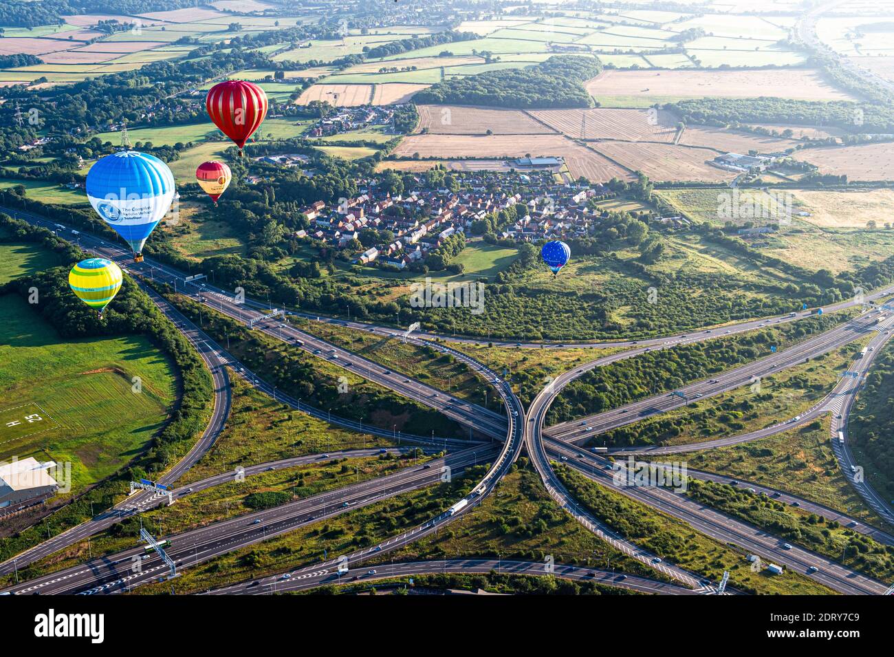 Bristol Balloon Fiesta Foto Stock