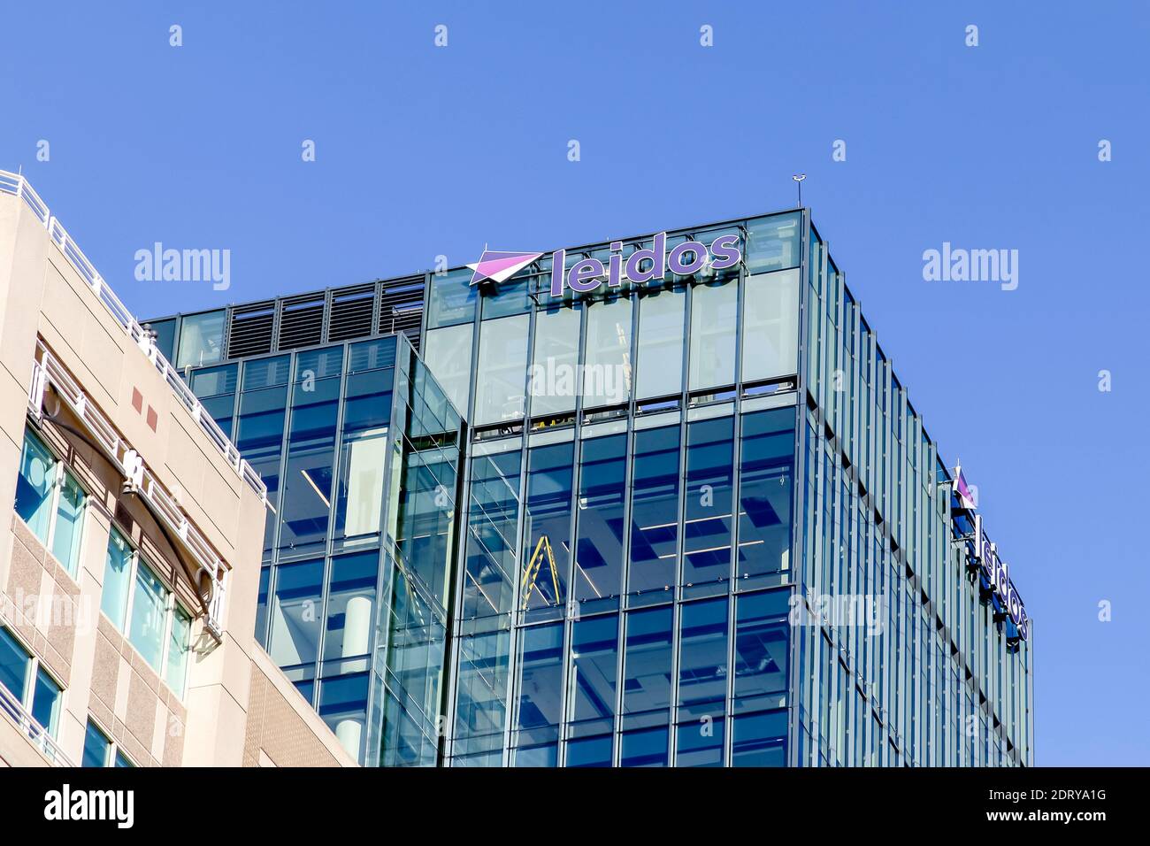 Edificio per uffici Aumen e Monster a Tysons Corner, Virginia. Foto Stock