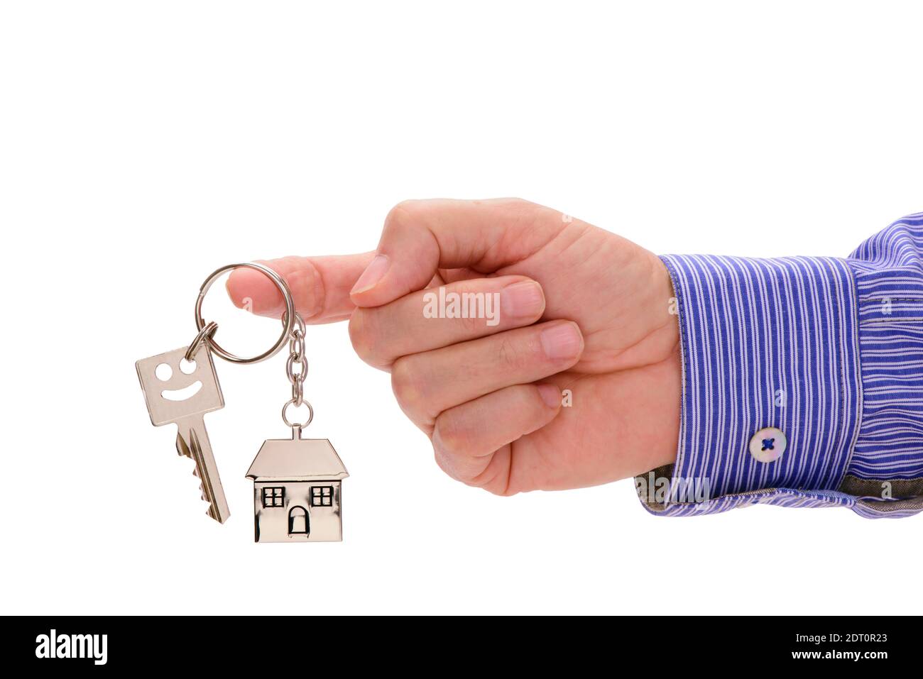 chiave di casa per la vostra nuova casa residenziale Foto Stock