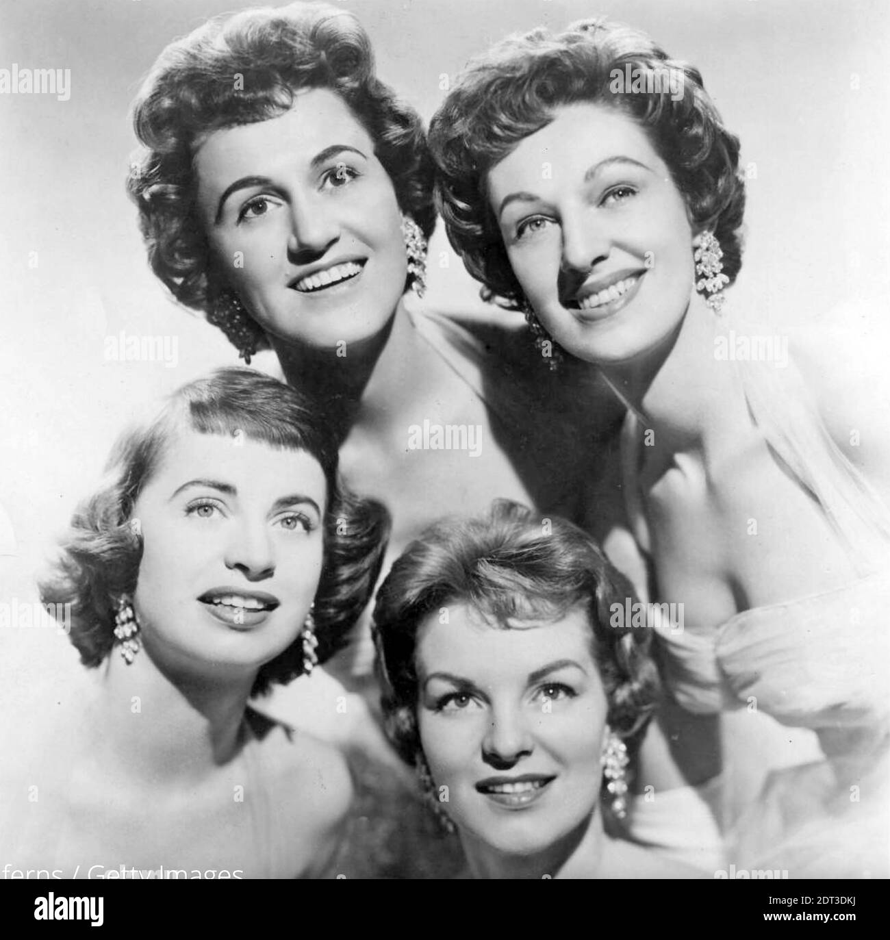 LA CHORDETTES Foto promozionale del quartetto vocale americano Foto Stock