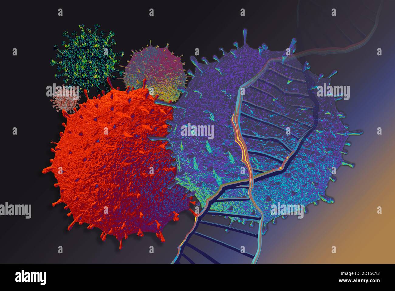 Quarantena e autoisolamento. Virus pandemico Covid-19. Foto Stock