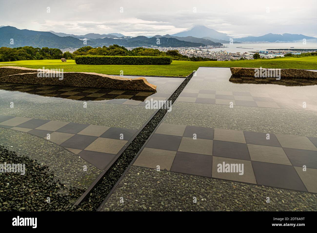 Hotel Nippondaira, Shizuoka, in Giappone, con vista sul Monte Fuji Foto Stock