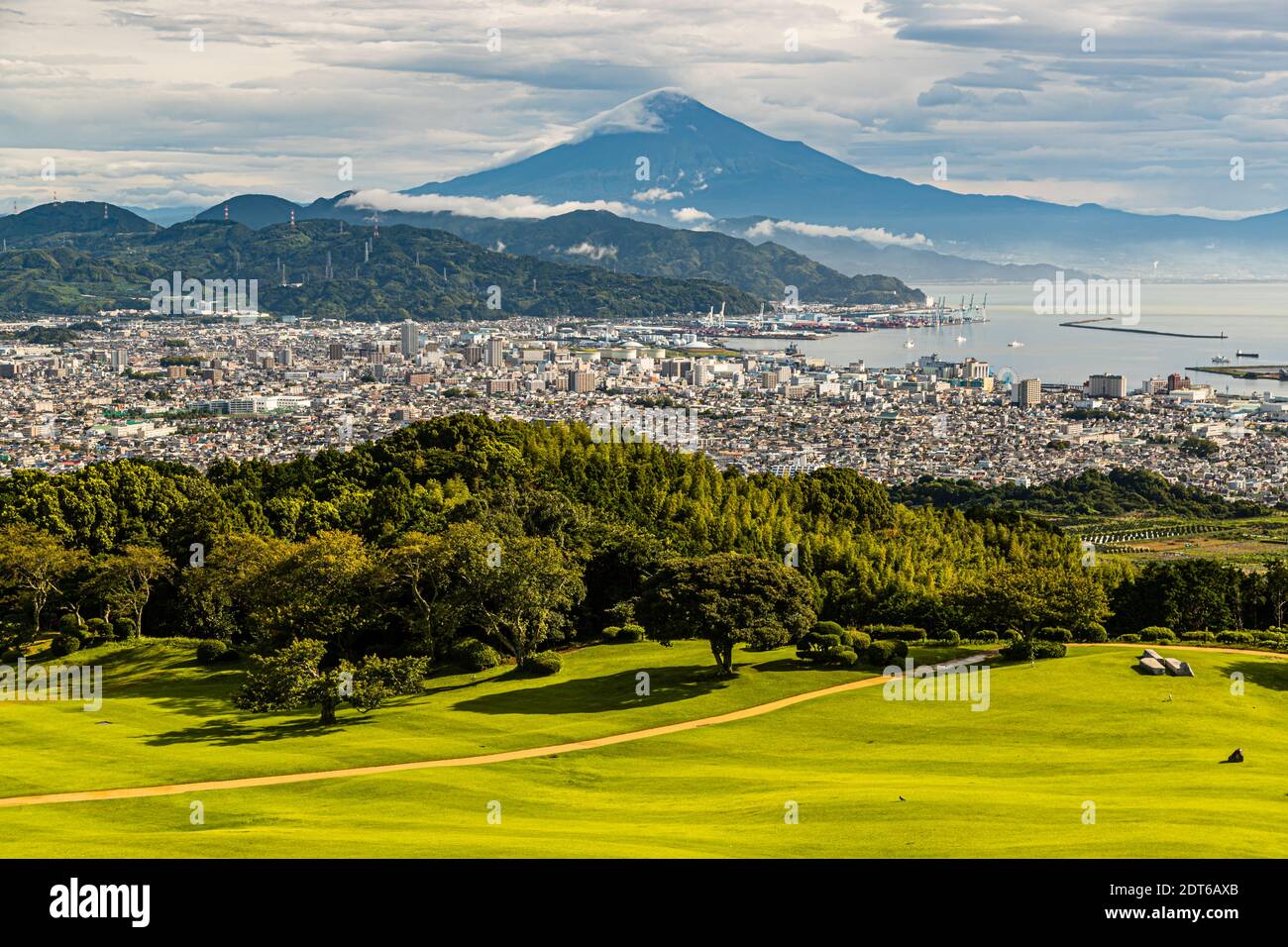 Hotel Nippondaira, Shizuoka, in Giappone, con vista sul Monte Fuji Foto Stock