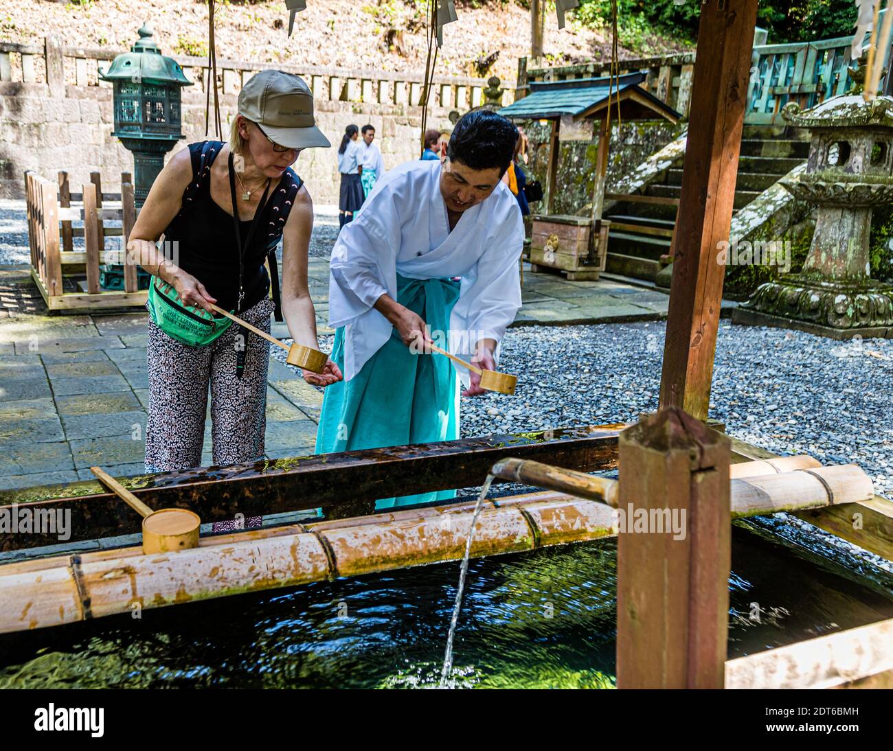 Kunozan al Santuario di Toshogu a Shizuoka, Giappone Foto Stock