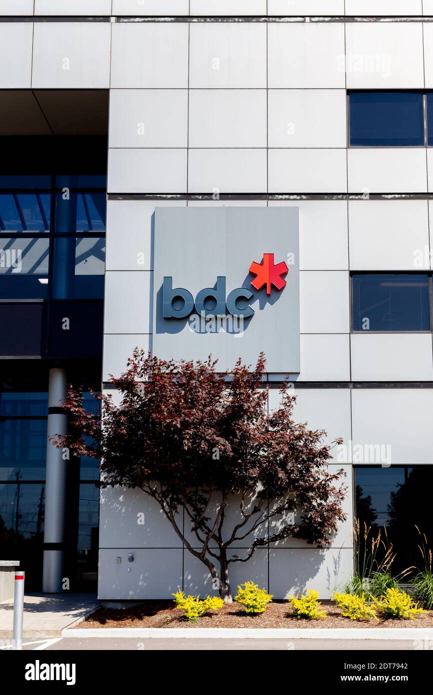 Sede della Business Development Bank (BDC) a Kingston, Canada. Foto Stock