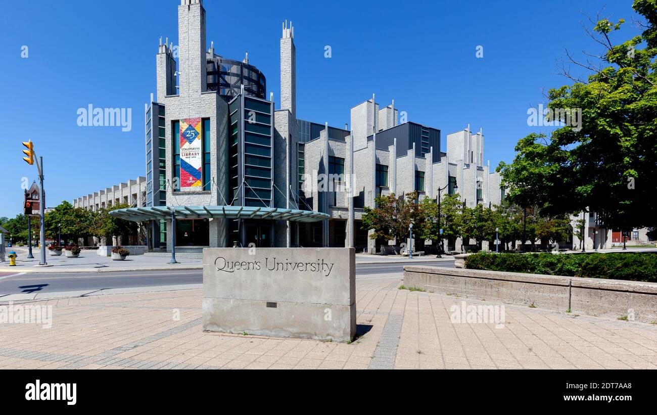 Queen's University di Kingston, Ontario, Canada Foto Stock