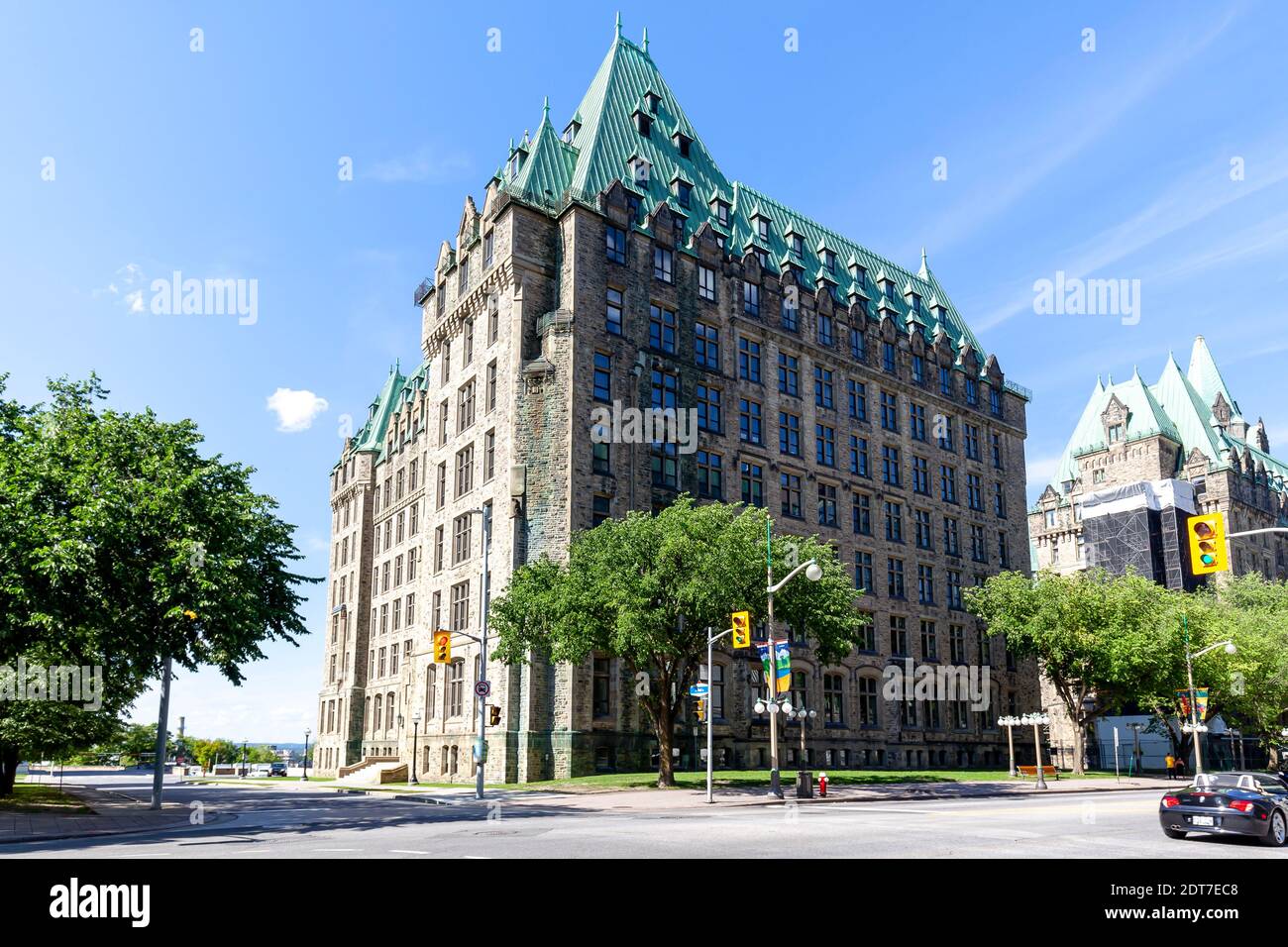 Il Justice Building si trova a Ottawa, Ontario, Canada Foto Stock