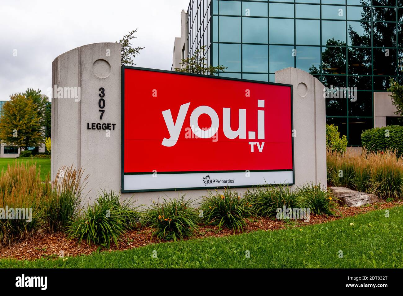 Tu.itv firma alla loro sede a Kanata, Ontario, Canada Foto Stock