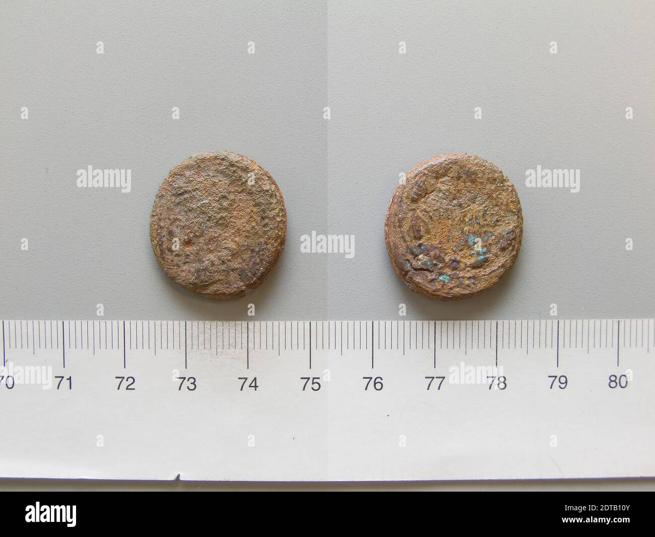 Governatore: Lucio Vero, Imperatore di Roma, 130–169 d.C., governato 161–69, Zecca: Ierapoli, moneta di Lucio Vero, Imperatore di Roma di Ierapoli, 161–69, rame, 10.14 g, 23.9 mm, fabbricato a Ierapoli, Romano, II secolo, Numismatica Foto Stock