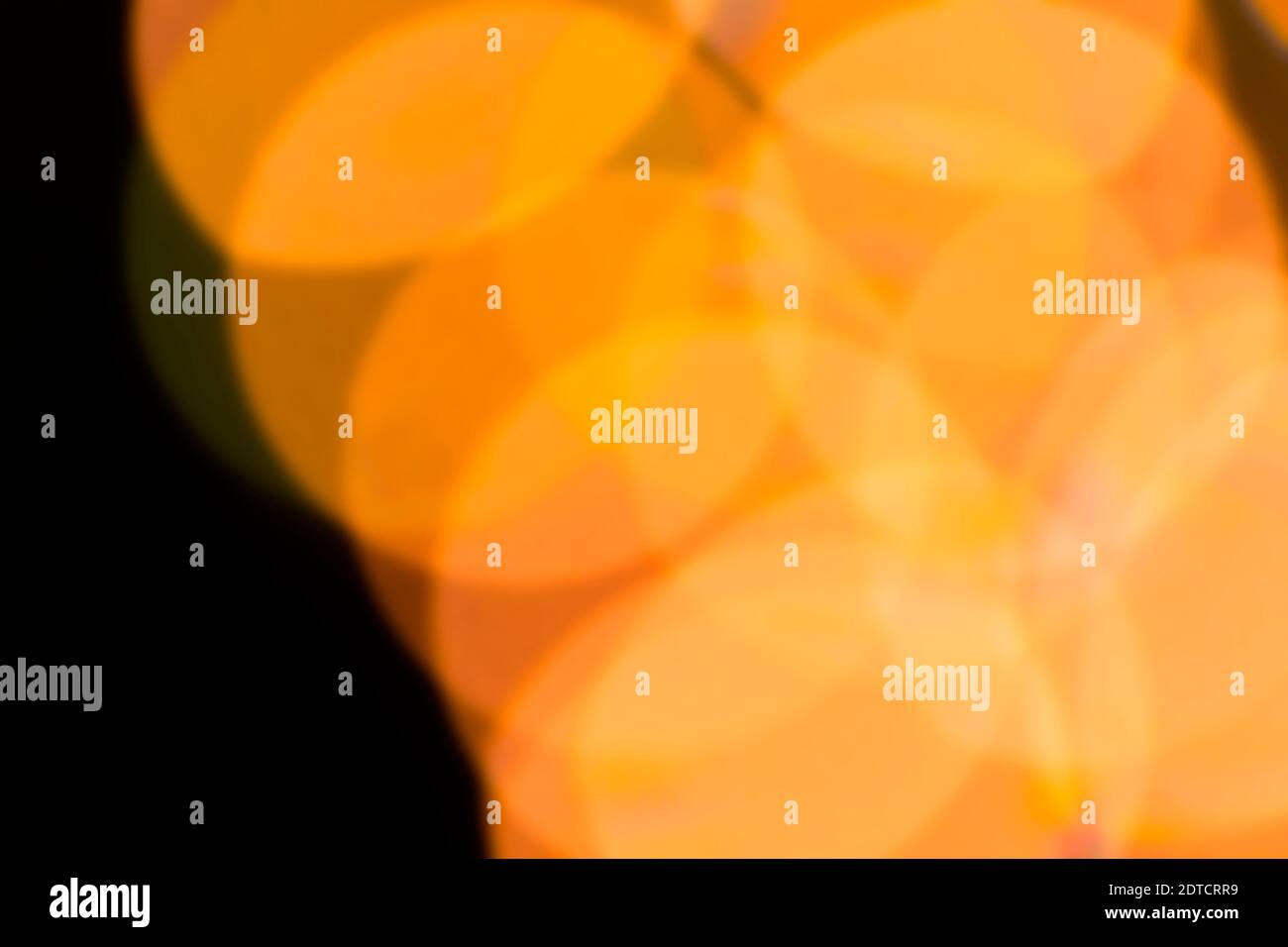 Abstract le luci gialle Foto Stock