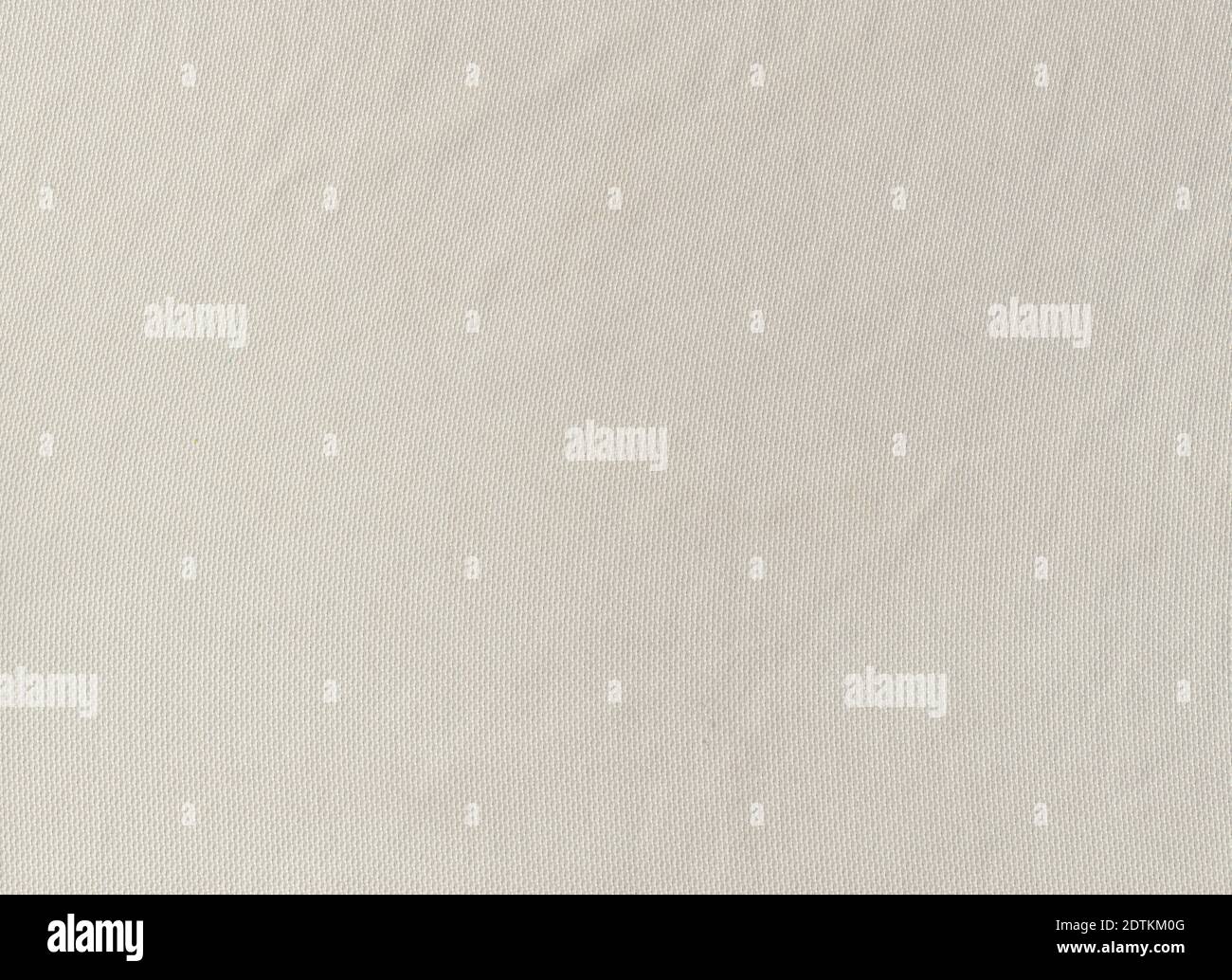 Tessuto tessuto tessuto bianco strutturato come sfondo Foto Stock