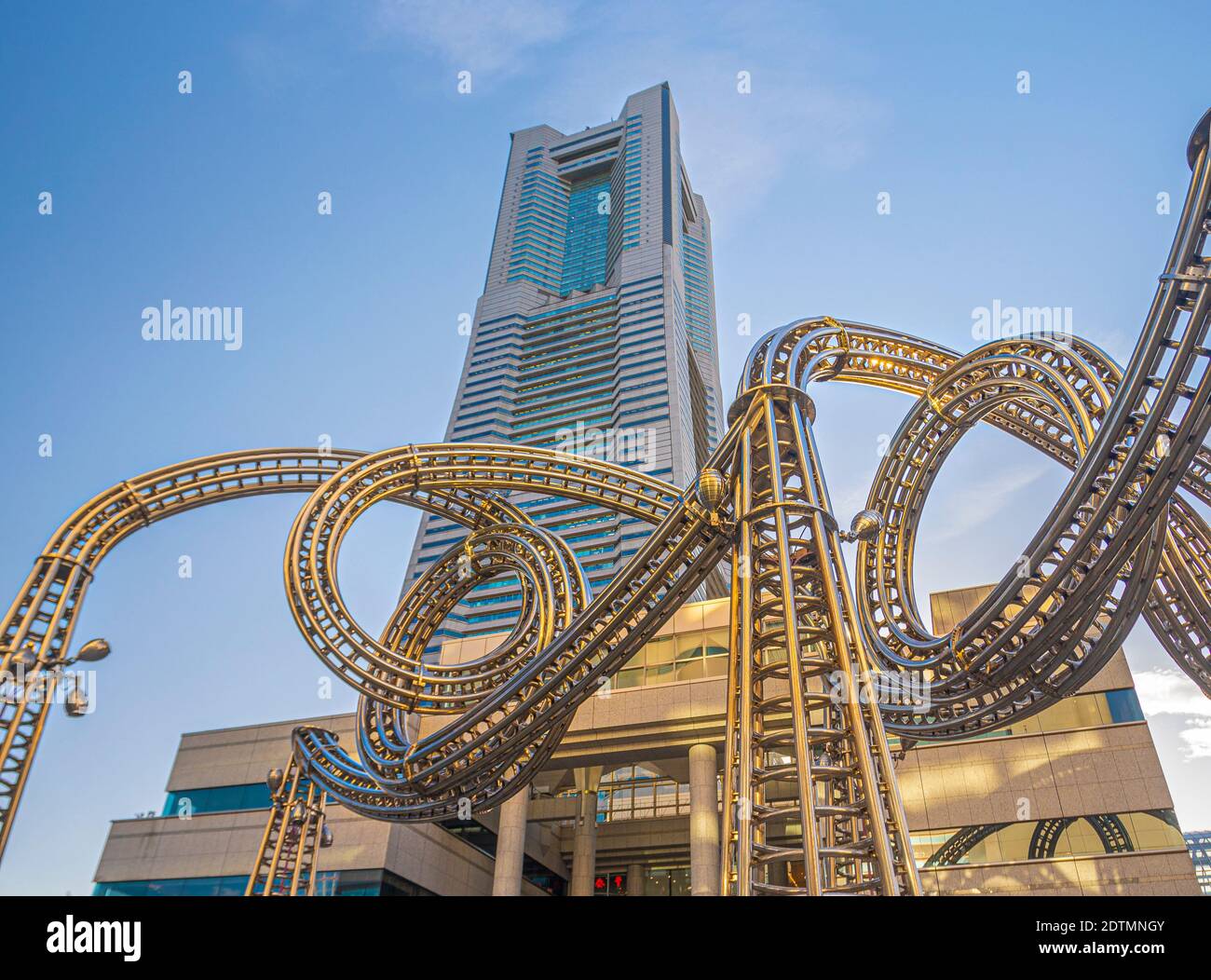 Giappone, Città di Yokohama, Landmark Building Foto Stock