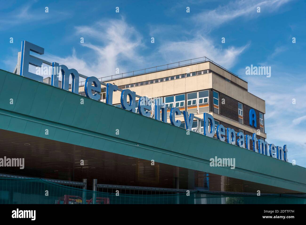 Aintree Hospital Emergency Department . *** Local Caption *** sent Foto Stock