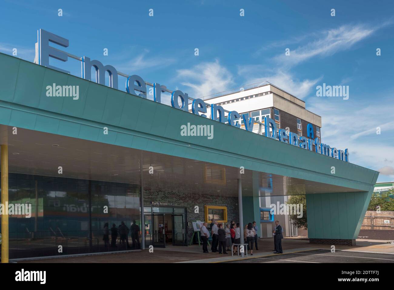 Aintree Hospital Emergency Department . *** Local Caption *** sent Foto Stock