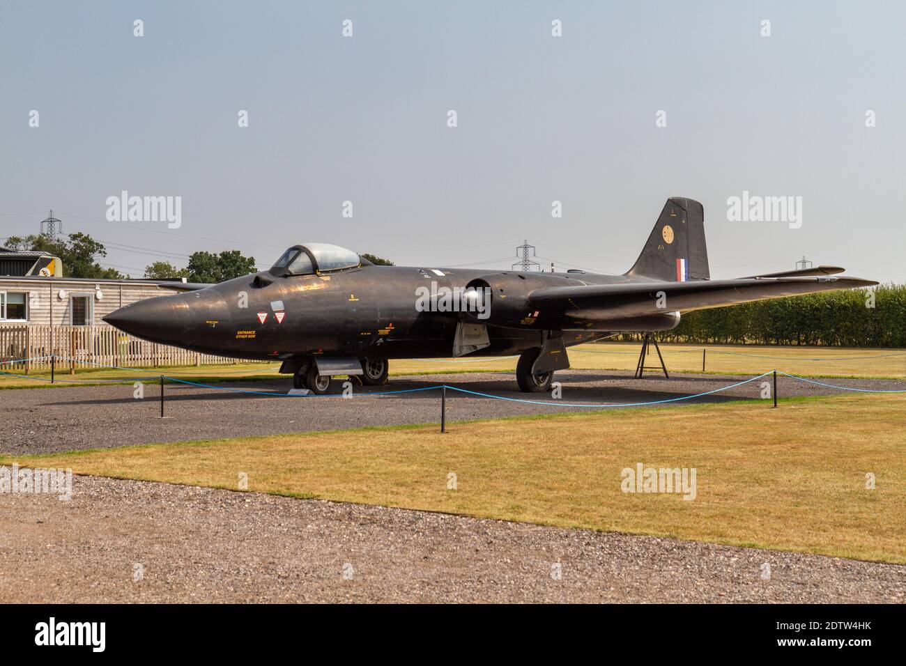 English Electric Canberra B(i)8 (mod), (WV787), Newark Air Museum, vicino Newark-on-Trent, Nottinghamshire, Regno Unito. Foto Stock