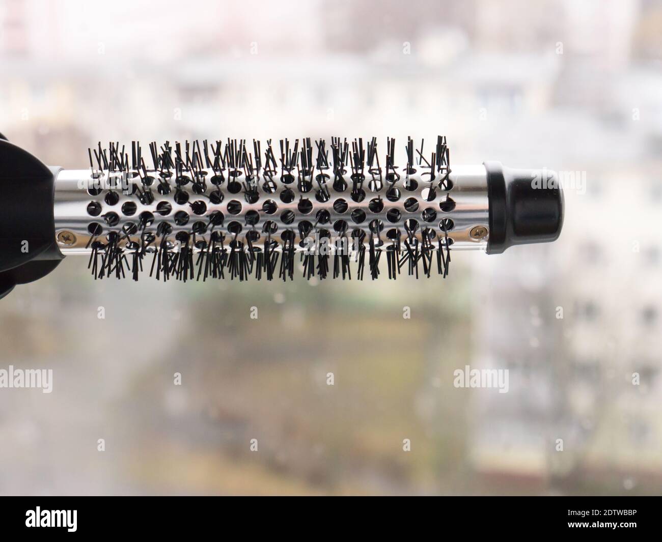 GOMEL, BIELORUSSIA - 20 DICEMBRE 2020: Asciugacapelli Vitek VT - 1327. Vitek - marchio russo di proprietà di Golder Electronics. Foto Stock