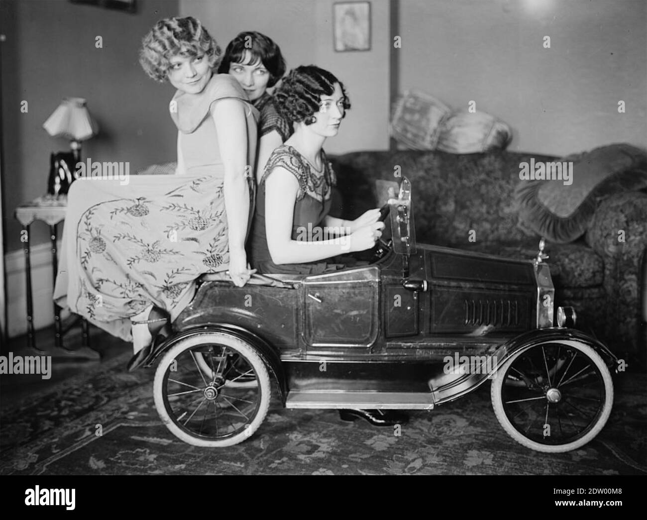 IL gruppo vocale americano DELLE SORELLE BROX circa 1925. Da sinistra: Lorayne, Bobbe, Patricia. Foto Stock