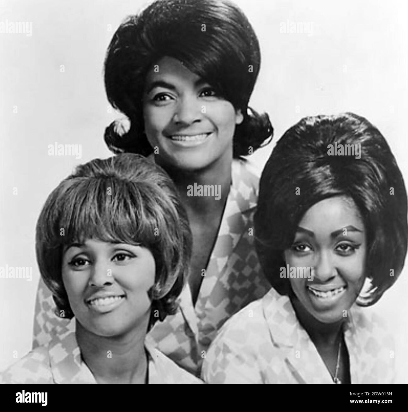 THE BLOSSOMS Foto promozionale del gruppo americano nel 1966. Da sinistra: Darlene Love, Fanita James, Jean King Foto Stock