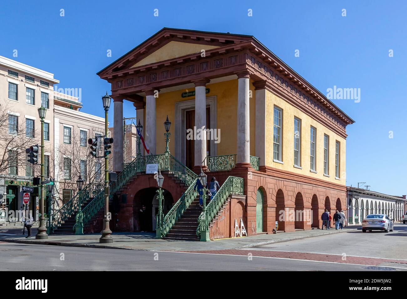 Edificio del mercato cittadino a Charleston, Carolina del Sud, Stati Uniti. Foto Stock