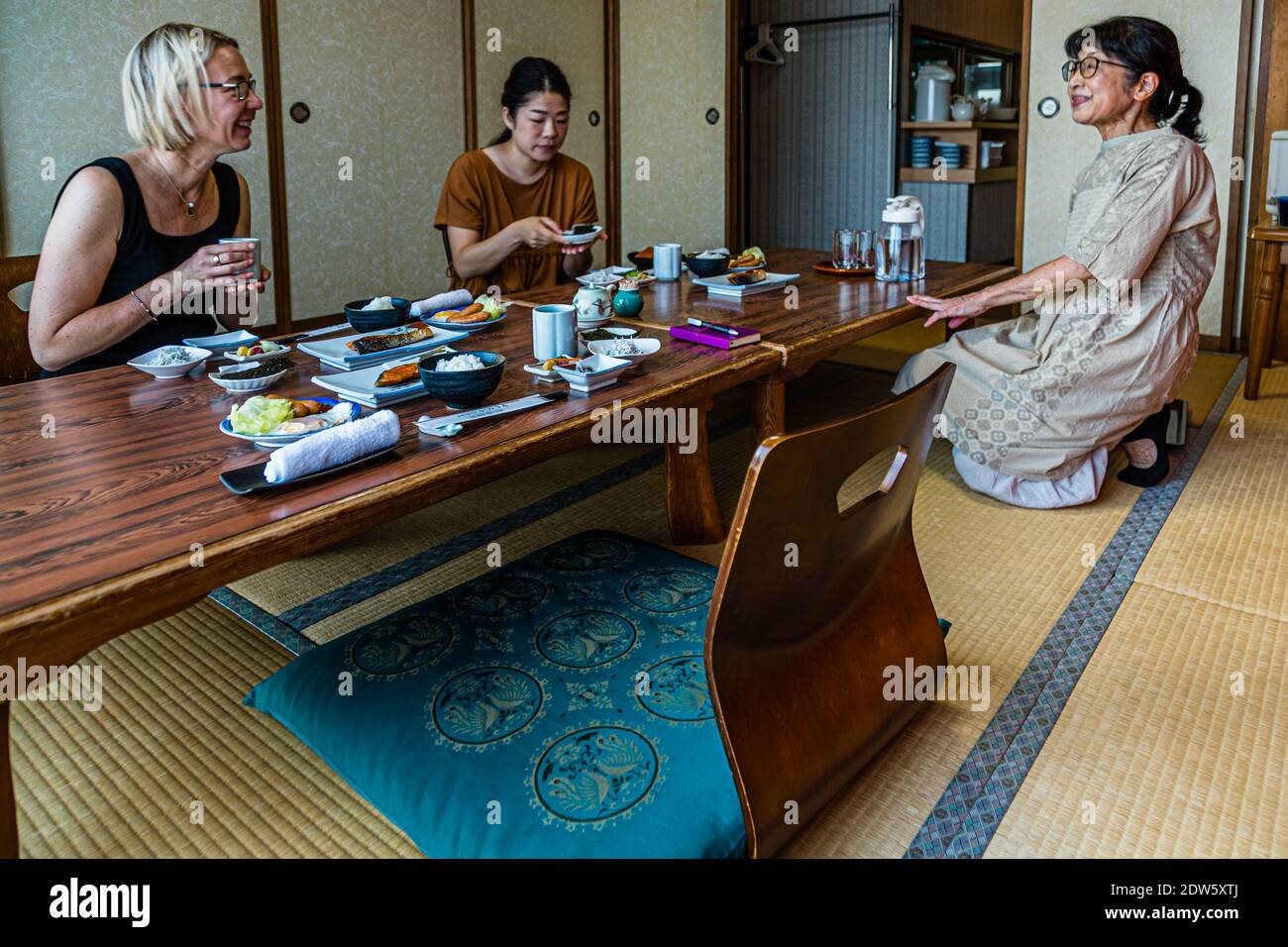 Colazione giapponese ad Hamamatsu, Giappone Foto Stock