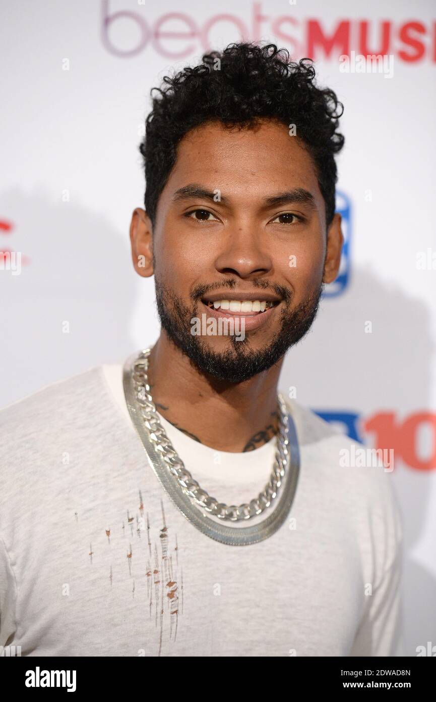 Miguel partecipa al 27° Rhythm and Soul Awards al Beverly Hilton Hotel di Los Angeles, California, USA il 26 giugno 2014. Foto di Lionel Hahn/ABACAPRESS.COM Foto Stock