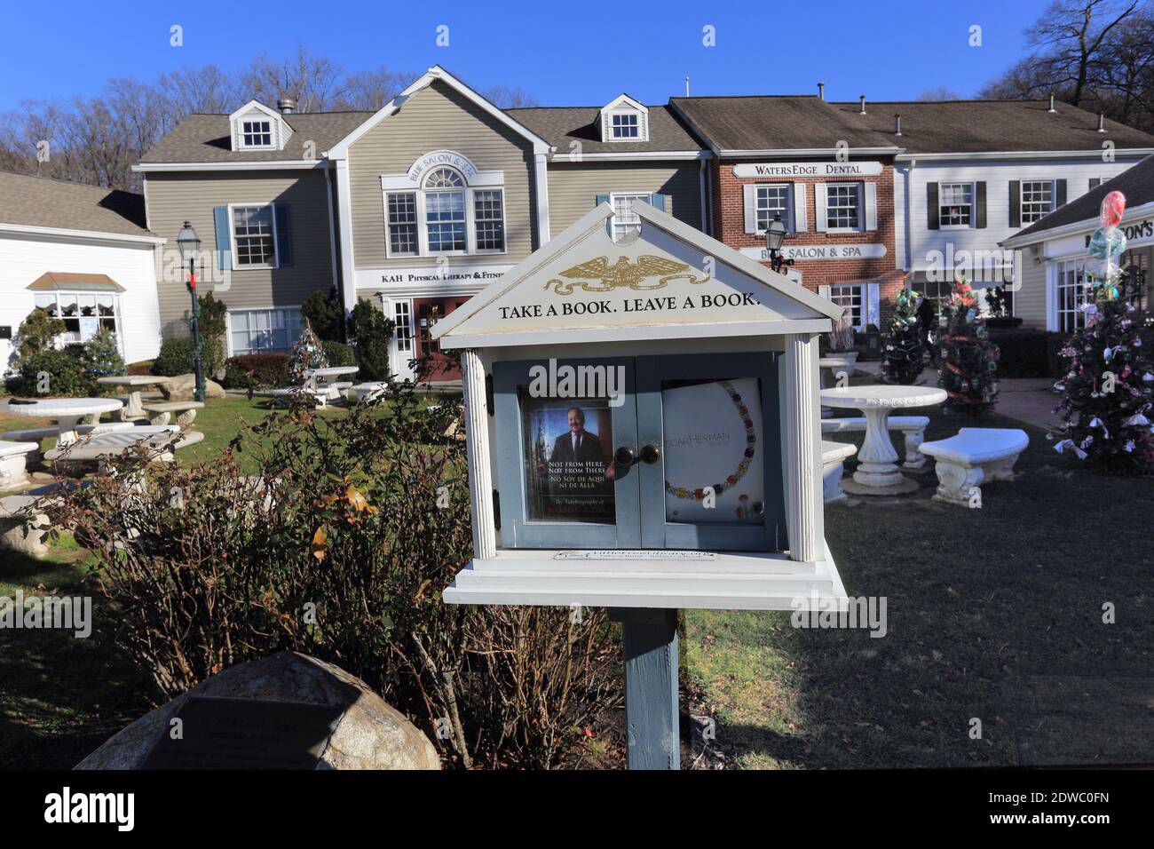 Stony Brook Village Long Island New York Foto Stock