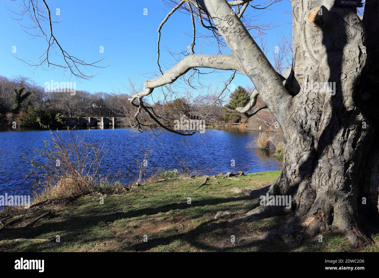 Frank Melville Memorial Park Setauket Long Island New York Foto Stock