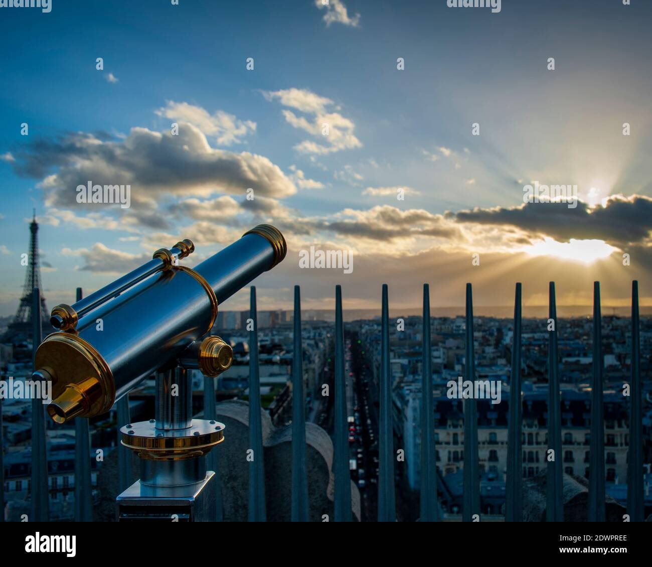 VEDO PARIGI Foto Stock