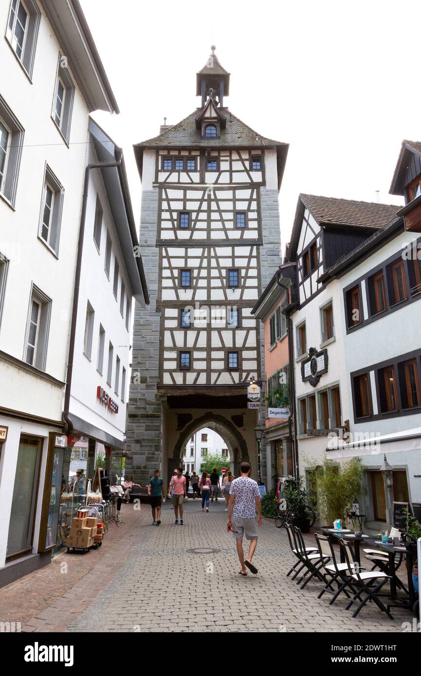 Schnetztor, Konstanz am Bodensee, Deutschland Foto Stock