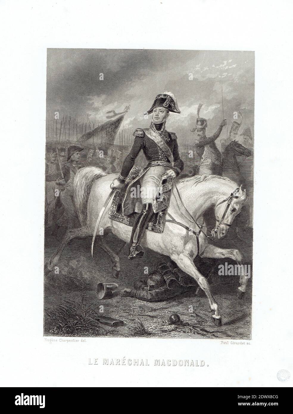 maréchal mac Donald Foto Stock