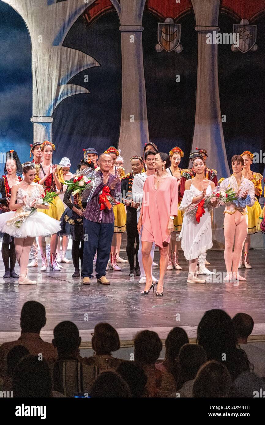 Il Cuban National Ballet esegue "Cenerentola", Santa Clara, Cuba Foto Stock