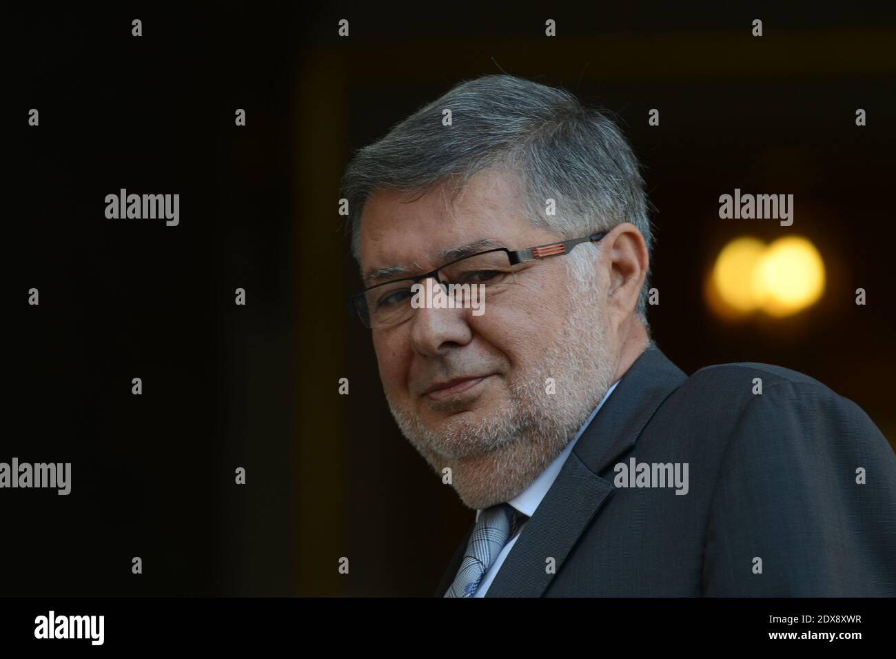 Alain Vidalies arriva per un incontro dei membri del governo e pranzo al Palazzo Matignon di Parigi, in Francia, il 18 settembre 2014. Foto di Ammar Abd Rabbo/ABACAPRESS.COM Foto Stock