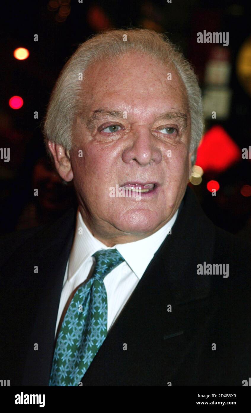 Martin Richards arrivò a una proiezione di "Lord of the Rings: The Return of the King" all'AMC Empire di New York il 15 dicembre 2003. Foto: Henry McGee/MediaPunch Foto Stock