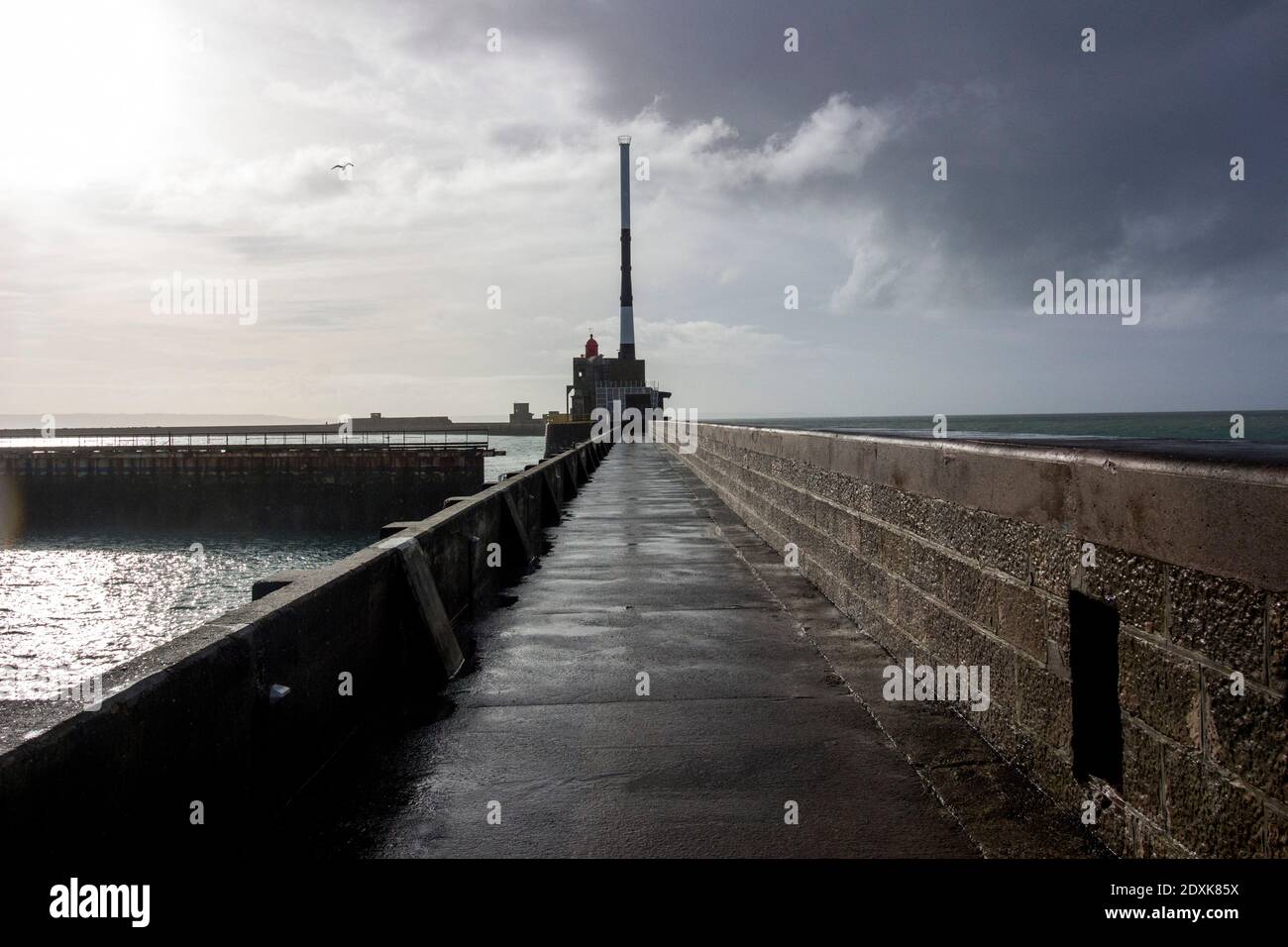 Le Havre, o altrove. Serie sulla città di le Havre festeggia il suo 500 ° anniversario quest'anno. Molti festeggiamenti sono organizzati anche se il contesto Foto Stock