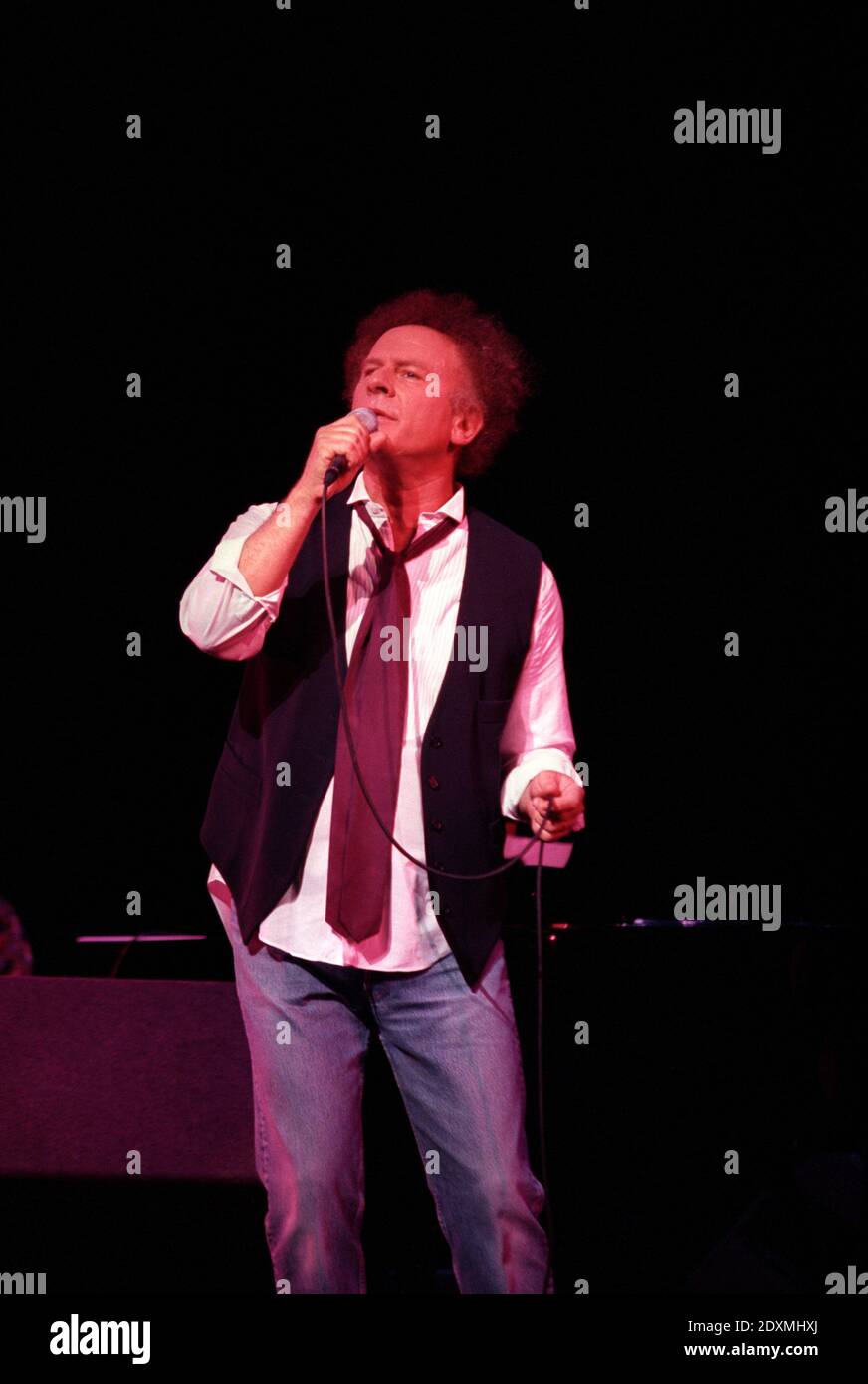 Art Garfunkel in concerto al London Palladium, Londra, Regno Unito. 14 giugno 1998. Foto Stock