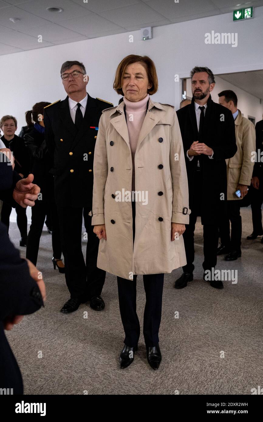 FRA - POLITIQUE - CYBERDEFENSE - Florence Parly, ministre des Armées, à Rennes Florence Parly, ministre des Armées, se rend jeudi 3 ottobre 2019 à Foto Stock