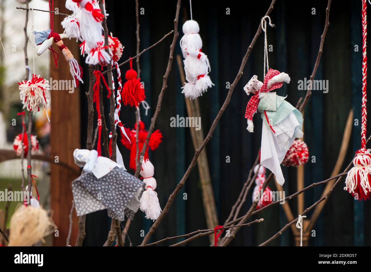 Un assaggio delle cose a venire, Ucraina assegnazione tema mostra giardino al RHS Cardiff nel 2014 Foto Stock