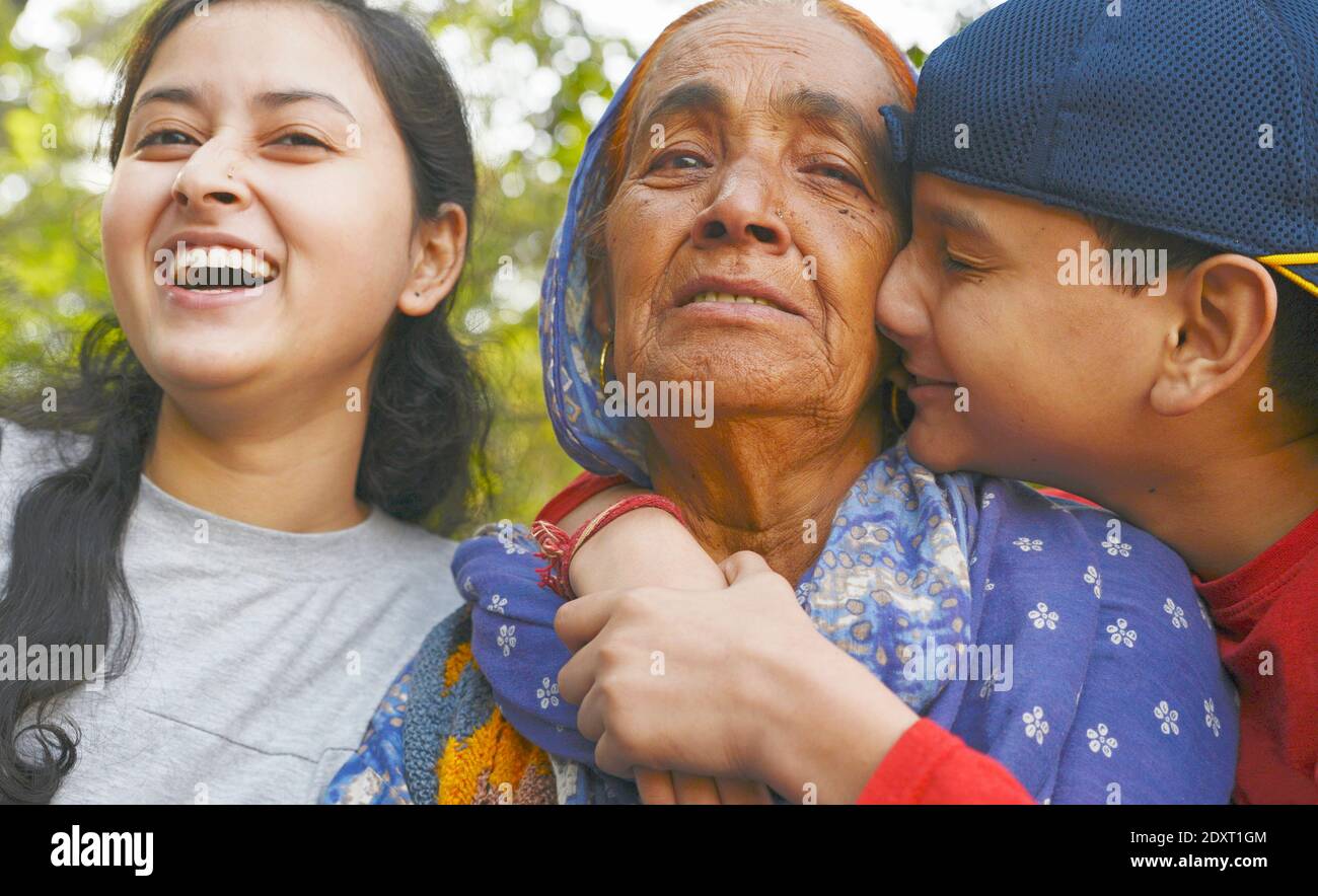 Separazione del dolore Foto Stock