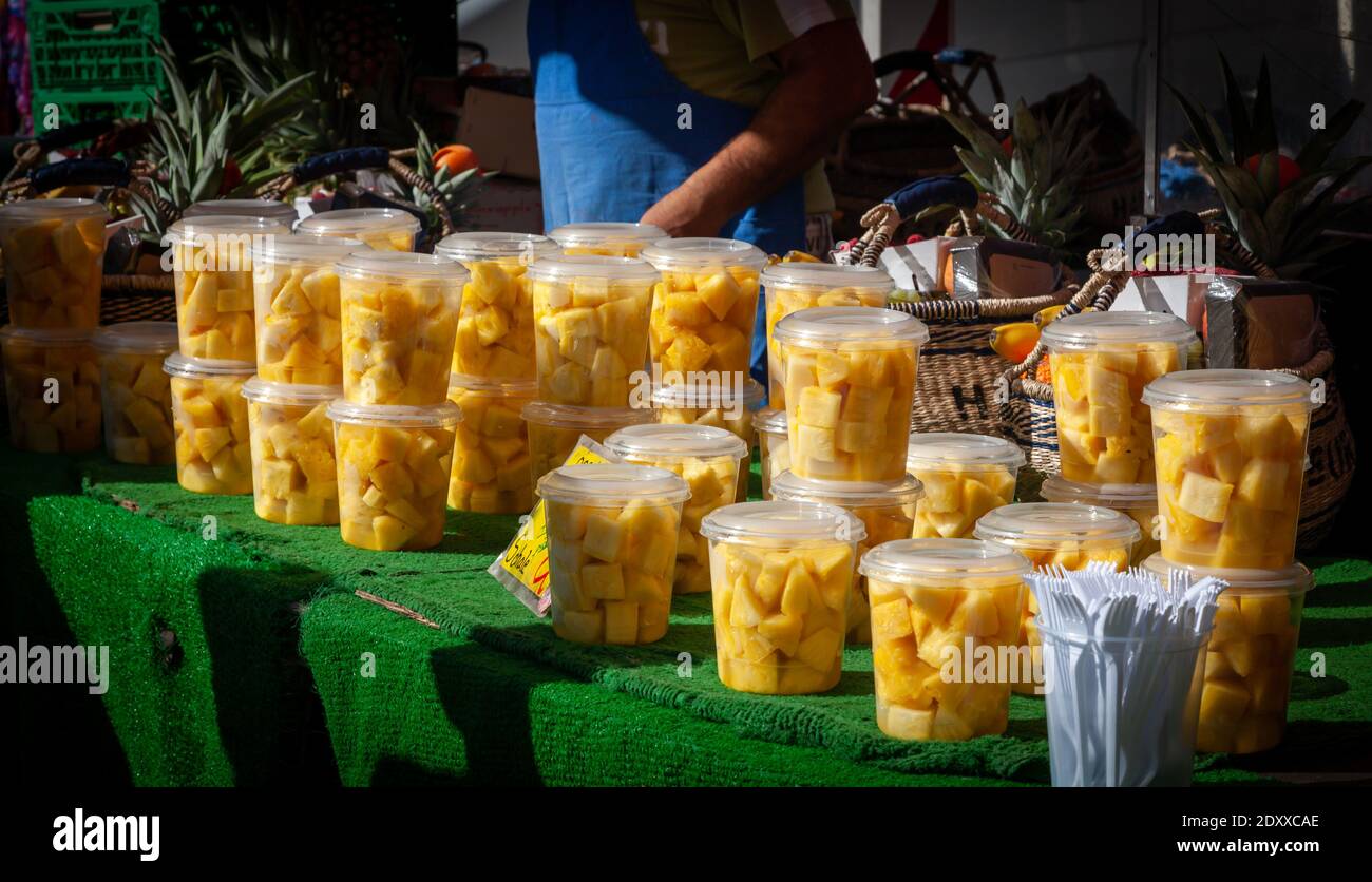 TallantImages, Commercio, frutta, mercato del pesce, Amburgo Foto Stock