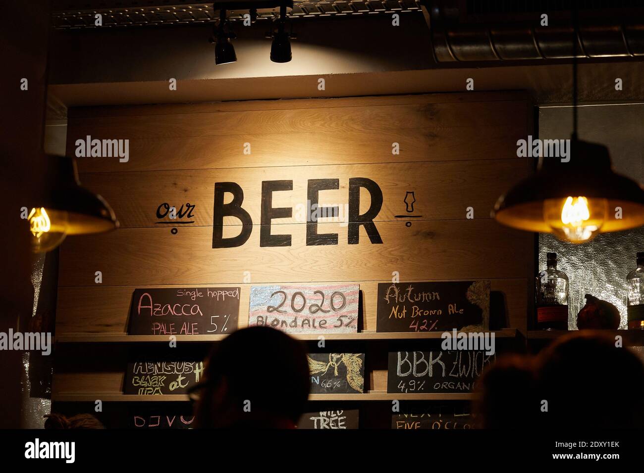 Beer bar pud detaié Foto Stock