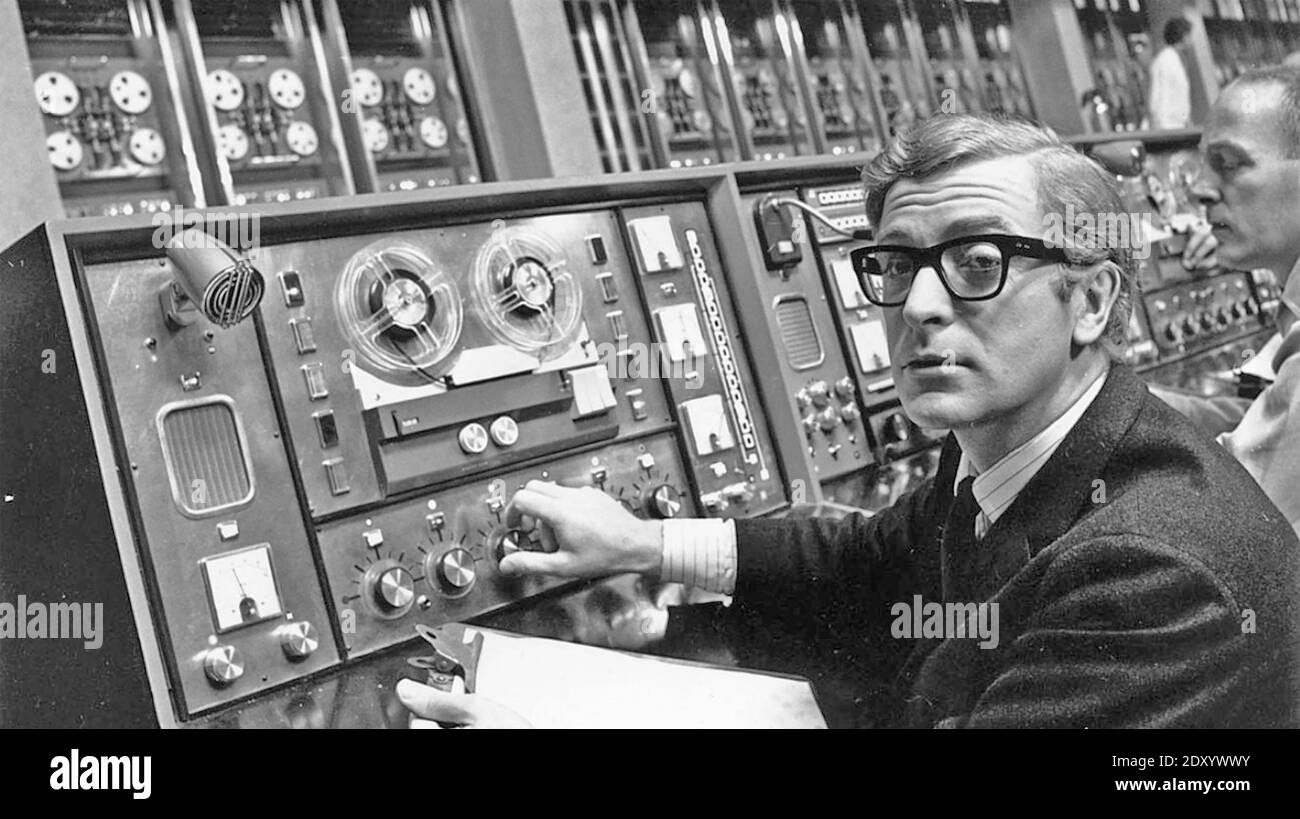 BILLION DOLLAR BRAIN 1967 United Artists film con Michael Caine Foto Stock