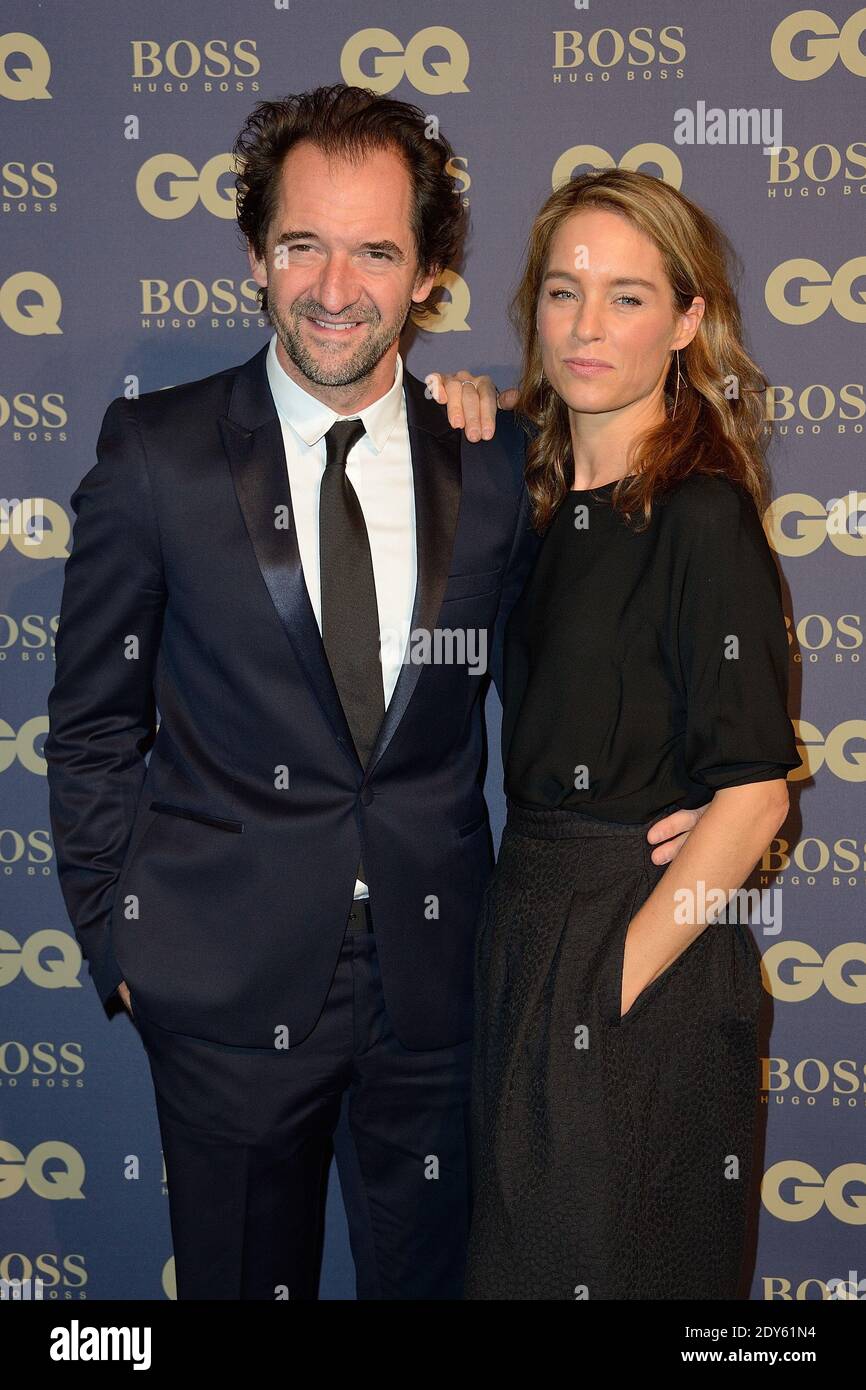 Stephane de Groodt e Odile d'Oultremont hanno partecipato ai premi GQ Men of the Year 2014 che si sono tenuti al Musee d'Orsay di Parigi, Francia, il 19 novembre 2014. Foto di Nicolas Briquet/ABACAPRESS.COM Foto Stock