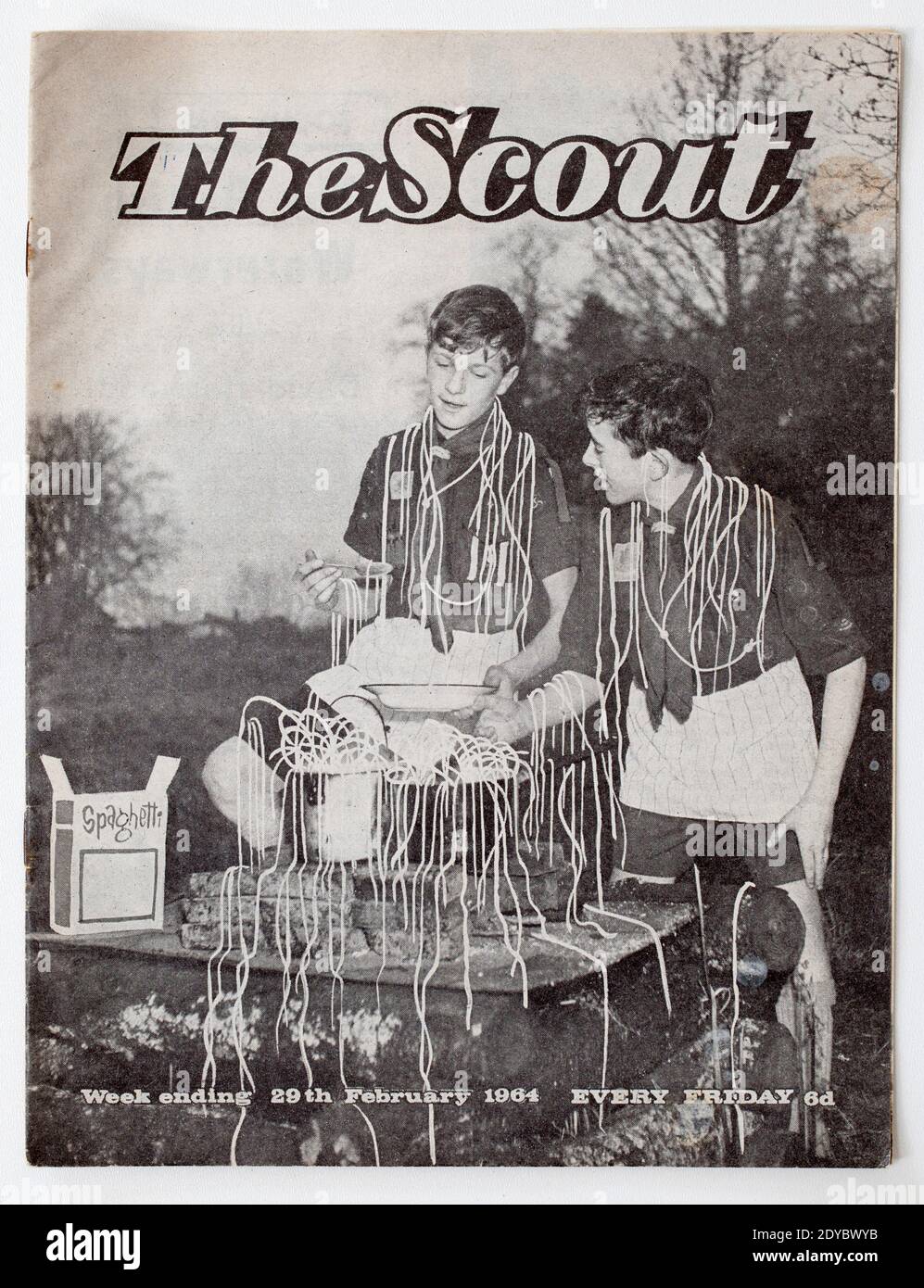 THE SCOUT - 1960 Boy Scouts Magazine Foto Stock