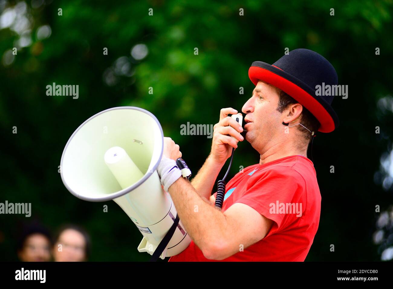 Vienna, Austria. 15 settembre 2011. Buskers Festival Vienna al Karlsplatz Foto Stock
