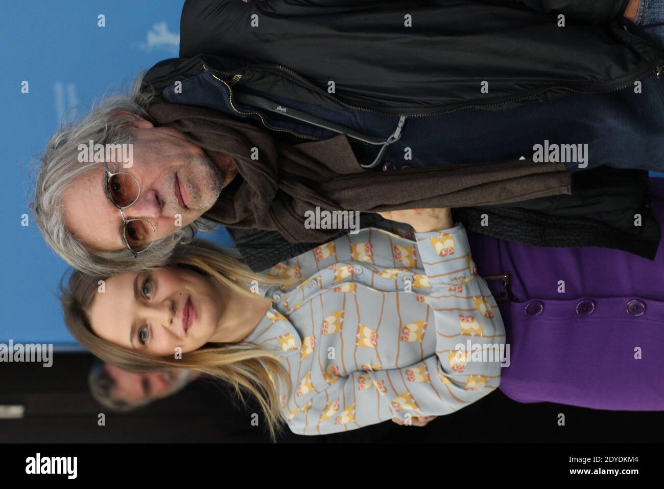 MES Seances de Lutte : attrice Sara Forestier e direttore Jacques Doillon partecipano alla photo-call per MES Seances de Lutte durante il 63° Festival Internazionale del Cinema di Berlino presso l'Hyatt Hotel l'11 febbraio 2013 a Berlino, Germania. Foto di Olivier Vigerie/Abaca Press/ABACAPRESS.COM Foto Stock