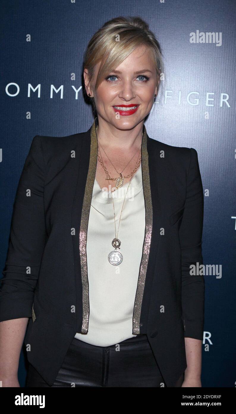 Jessica Capshaw partecipa al New West Coast Flagship Store di Tommy Hilfiger che apre su Robertson Boulevard a West Hollywood, Los Angeles, CA, USA il 13 febbraio 2013 (nella foto: Jessica Capshaw). Foto di Baxter/ABACAPRESS.COM Foto Stock